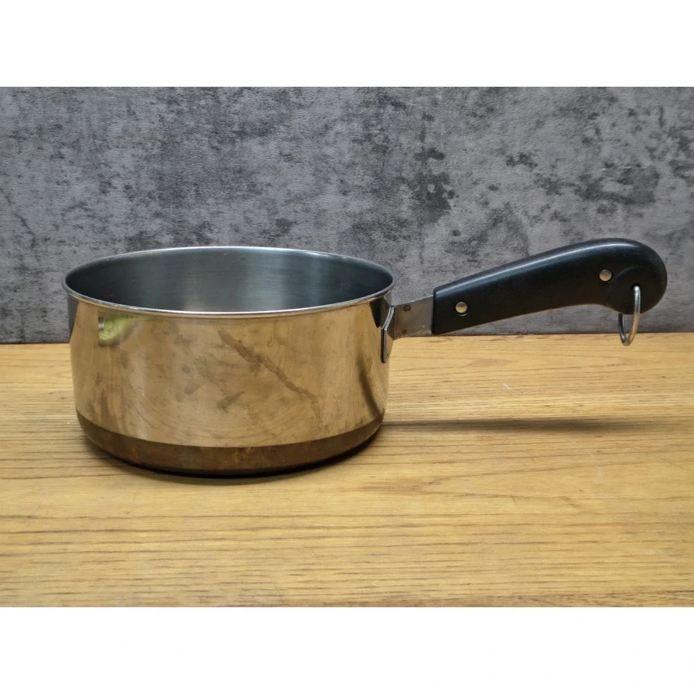 Revere Ware 1801 Double Ring Copper Clad Sauce Pan 2363973